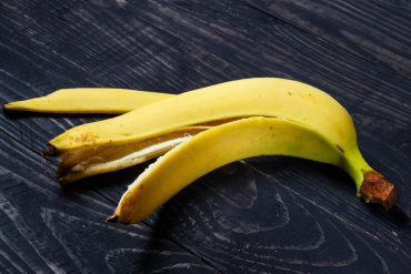 Bananenschale essen