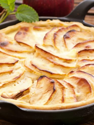 Warme Apfeltarte Rezept