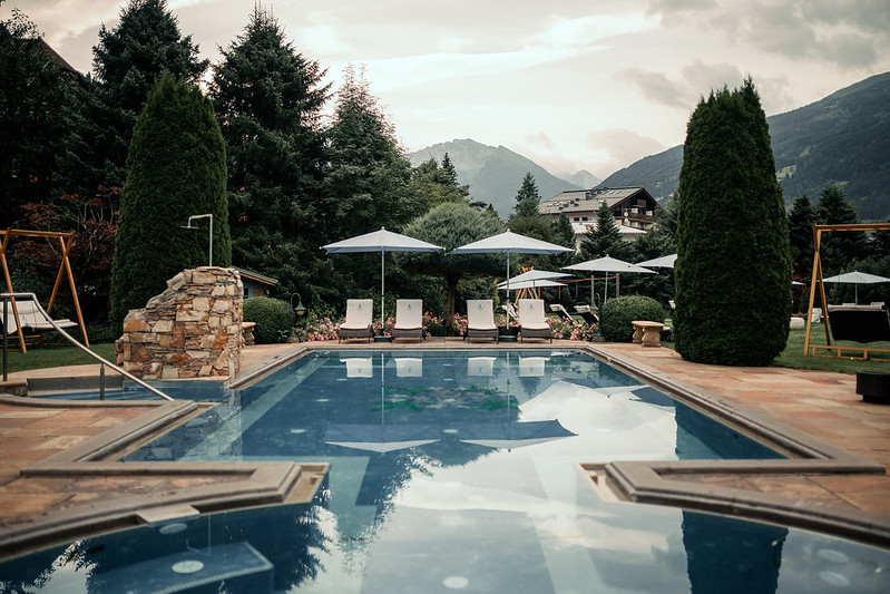 Pool im Hotel Sendlhofers Bad Hofgastein