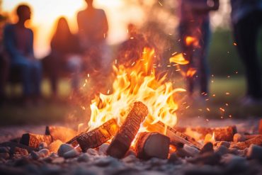 Lagerfeuer Camping Naturkind Hof