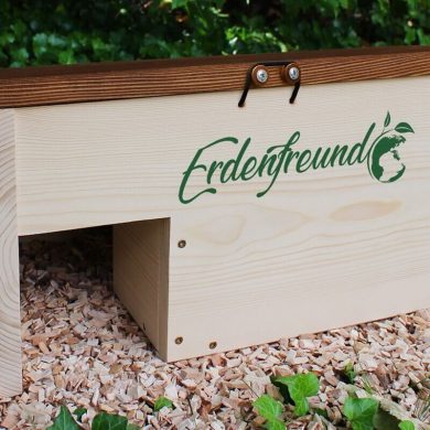 Igelhaus selber bauen Anleitung