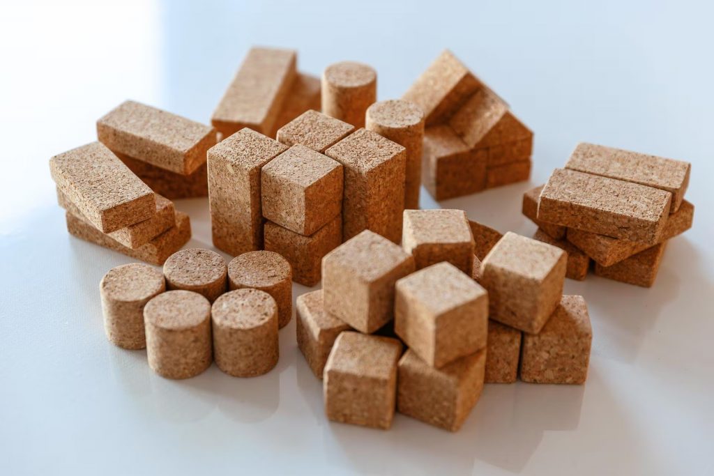 Kornbausteine, Bausteine Kind nachhaltig, korkino