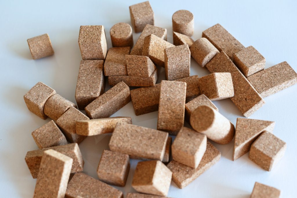 Kornbausteine, Bausteine Kind nachhaltig, korkino