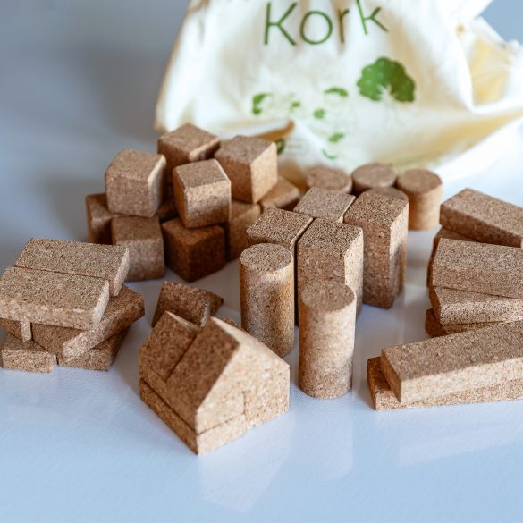Kornbausteine, Bausteine Kind nachhaltig, korkino