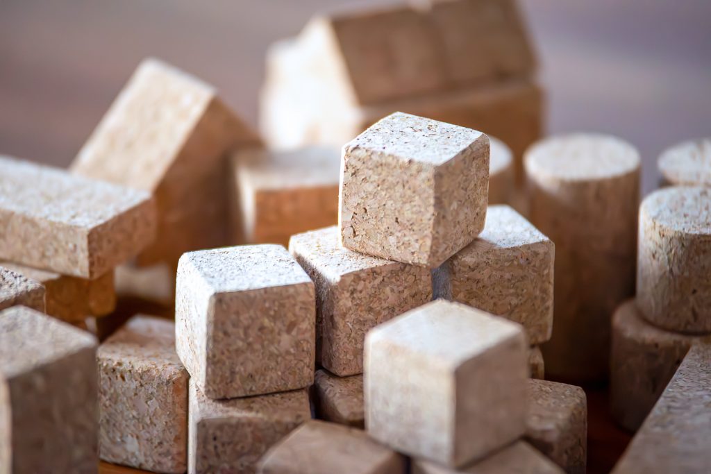 Kornbausteine, Bausteine Kind nachhaltig, korkino