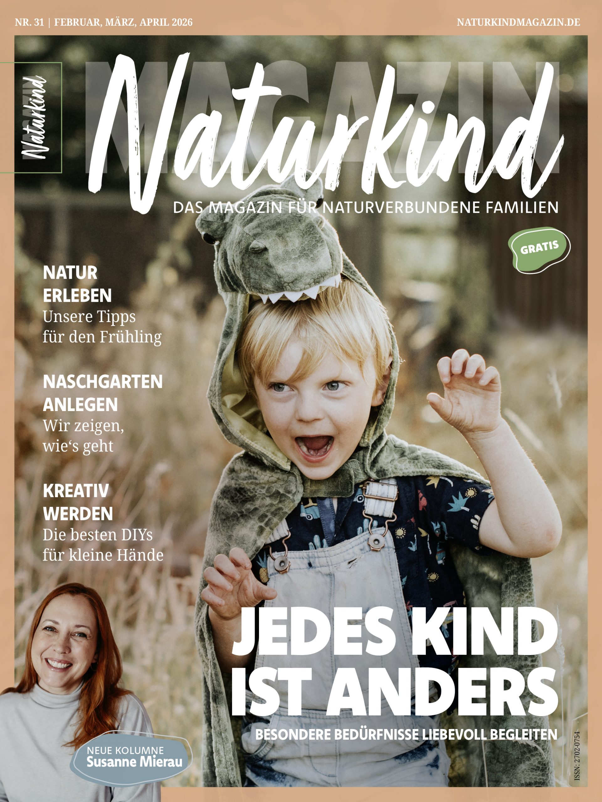Naturkind Magazin Nr. 31, Frühling 2026