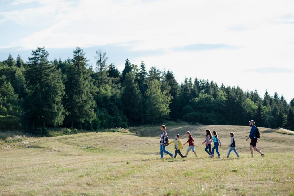 Kindergeburtstag in der Natur