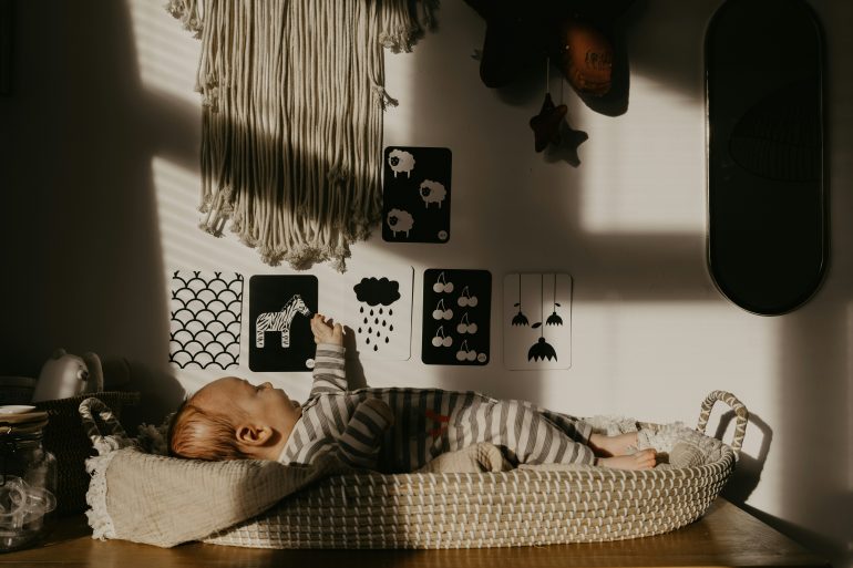 Kontrastkarten für Babys